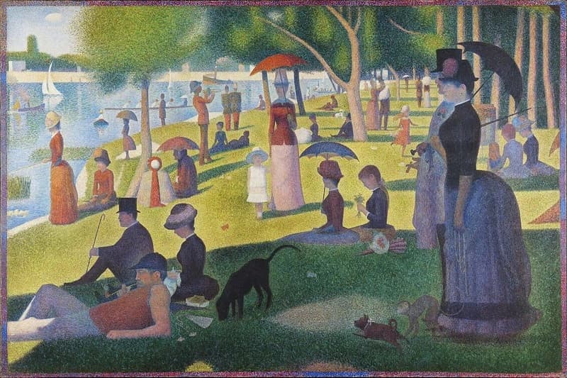 A Sunday Afternoon on the Island of La Grande Jatte - Georges Seurat