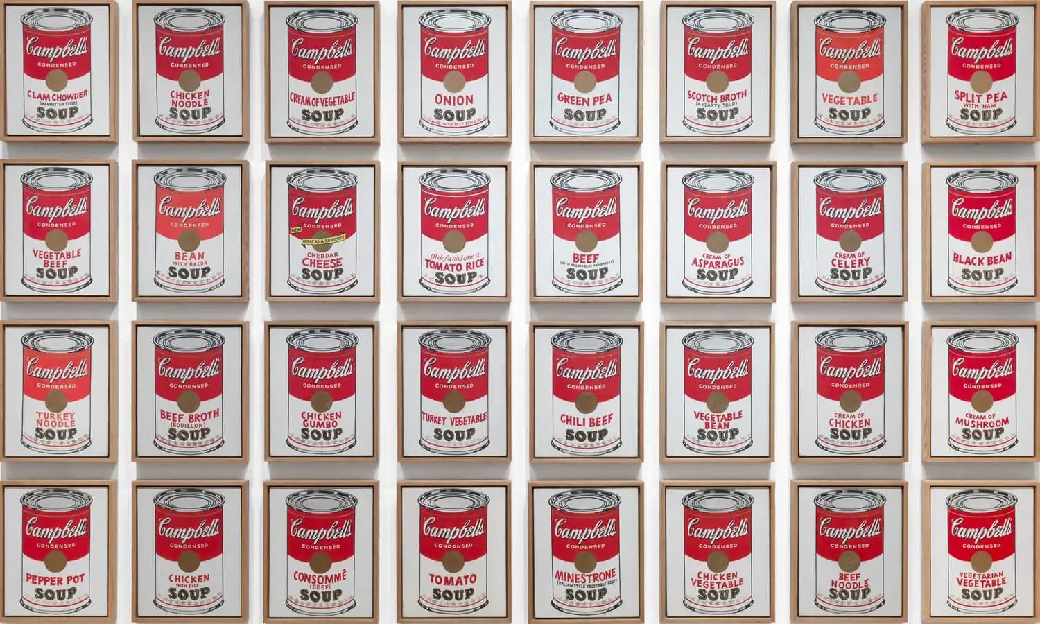 Campbell's Soup Cans - Andy Warhol